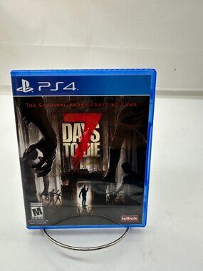 EUC PS4 Play Station 7 Days to Die Gaming Game Disc Mature 17+ Rating